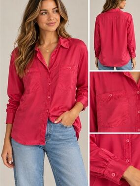 Bogari 100% silk blouse